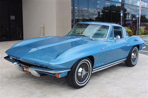 Nassau Blue 1965 Chevrolet Corvette