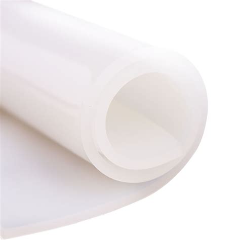 Silicone Rubber Sheet Black/Clear White 1 2 3mm 4mm 5/6mm Thick Mat ...