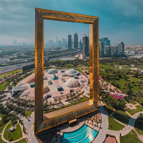 The Dubai Frame - observation platform with 360° view