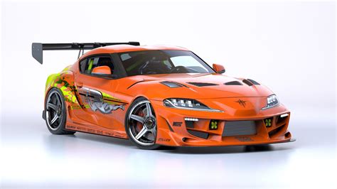 Reimagined Brian O’Connor’s Supra : r/CGCarPorn