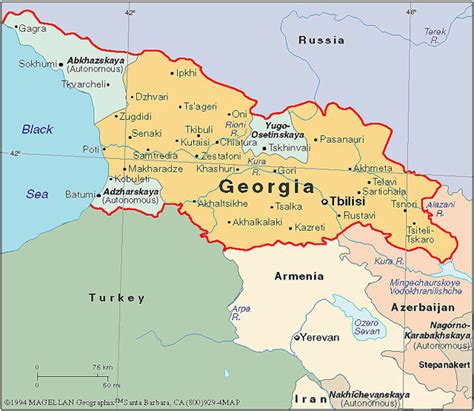 Gori Georgia Map | secretmuseum