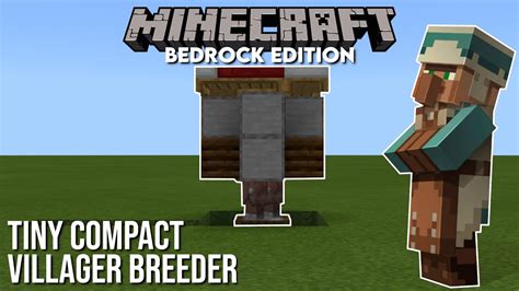 How To Make A Villager Breeder Bedrock