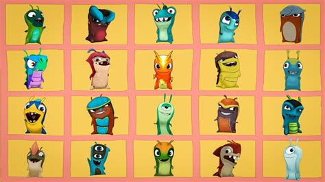 Slugterra Slugs Names And Pictures List