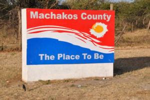 List Of All Wards In Machakos County