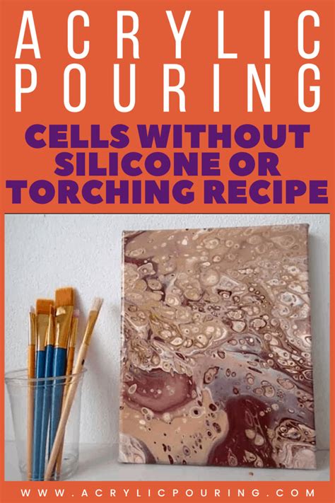 Acrylic Pouring Cells Without Silicone or Torching Recipe in 2022 ...