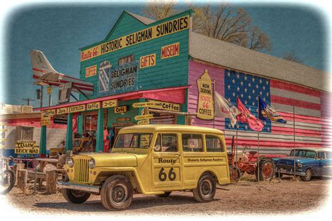 Historic Seligman Supplies, Route 66, Seligman, Arizona Photograph by ...