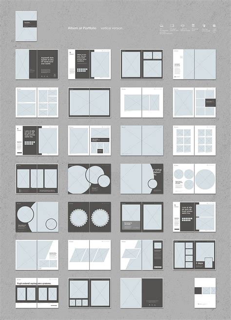 Architecture Portfolio Indesign Template Free