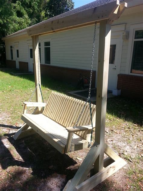 Build Your Own Porch Swing Frame