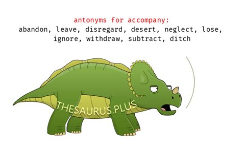 Accompany Synonyms and Accompany Antonyms. Similar and opposite words ...