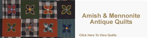 Antique Amish Quilts & Antique Mennonite Quilts For Sale