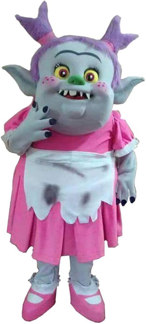 Amazon.com: Bridget Monster Bergen Trolls Mascot Costume Halloween ...