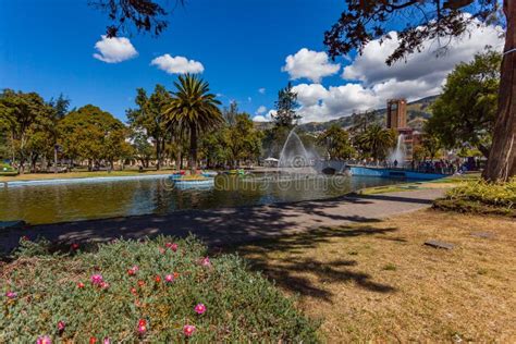 La Alameda Park in the Center of Quito Editorial Stock Image - Image of ...