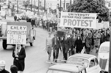 Vietnam War protest, 1967 | NZHistory, New Zealand history online