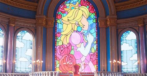 The Super Mario Bros. Movie Poster Goes Inside Princess Peach's Castle