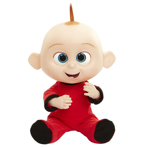 The Incredibles 2 Jack-Jack Plush-Figure Features Lights Sounds and ...