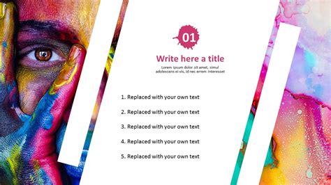 Art - PowerPoint Template Free