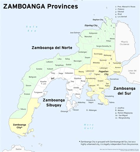 Zamboanga Map