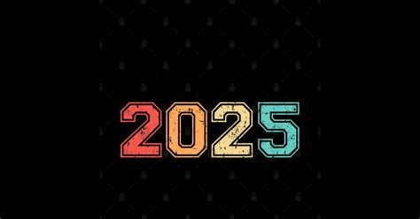 Class Of 2025 Retro Vintage - Class Of 2025 - Sticker | TeePublic