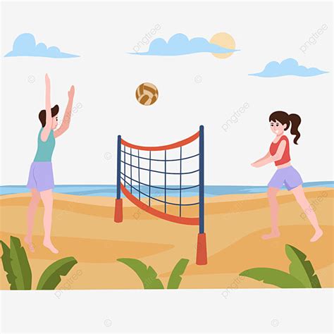 Bieniek Volleyball Clipart