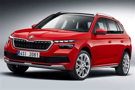 Skoda Kamiq Red Front Quarter 2019 | AUTOBICS