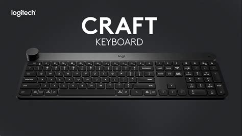 Best Buy: Logitech Craft Wireless Keyboard Dark gray and aluminum 920 ...