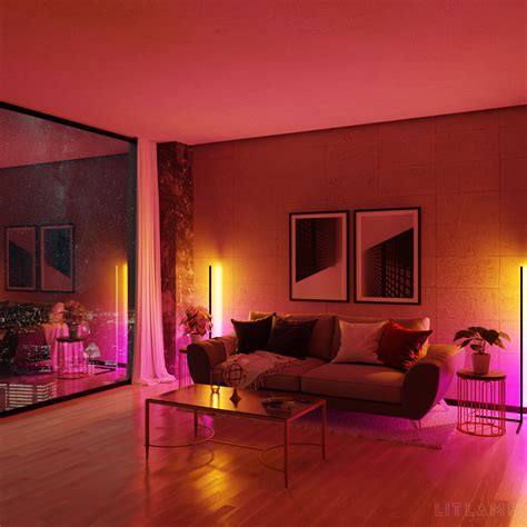 LED color changing light — brightest mood lighting | LitLamp - Lit Lamp ...