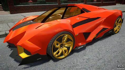 Lamborghini Egoista Orange for GTA 4