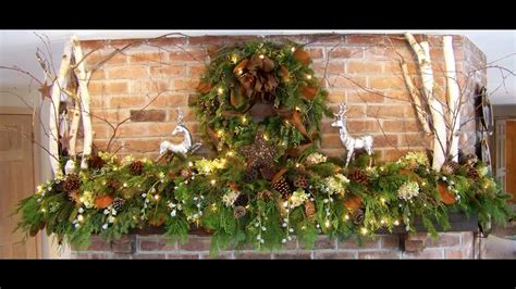 How to make a holiday garland - YouTube