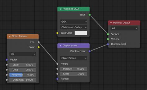 Baking displacement maps in blender