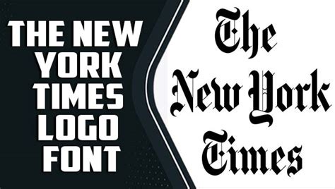 The New York Times Logo Font - Appropriate Answer