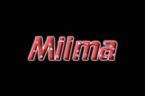 Milma Logo | Free Name Design Tool from Flaming Text