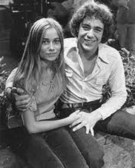 Greg and Marcia Brady...:) Barry Williams and Maureen McCormick. On the ...