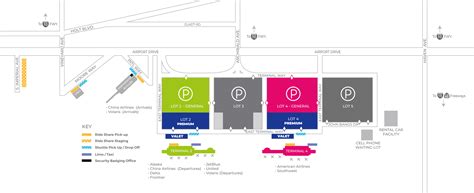 Ontario Airport Parking Lot Map