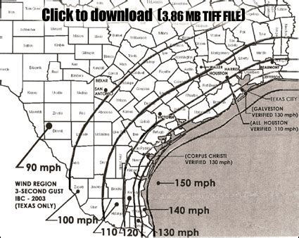 Basic Wind Speeds - Click to Download