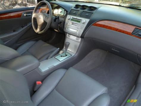 Dark Stone Interior 2006 Toyota Solara SLE V6 Convertible Photo ...