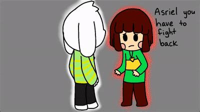 Undertale Animation - Asriel and Chara's Story 4 on Make a GIF