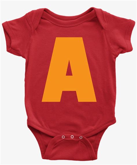 Letter A Alvin And The Chipmunks Style Kids Apparel - Alvin And The ...