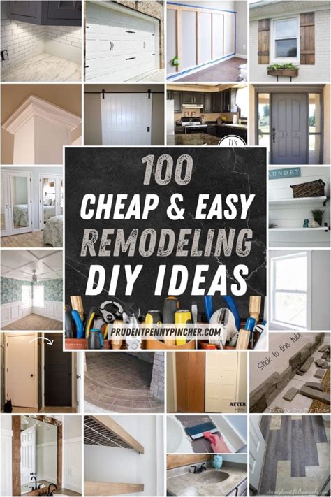 100 DIY Remodeling Ideas on a Budget - Prudent Penny Pincher