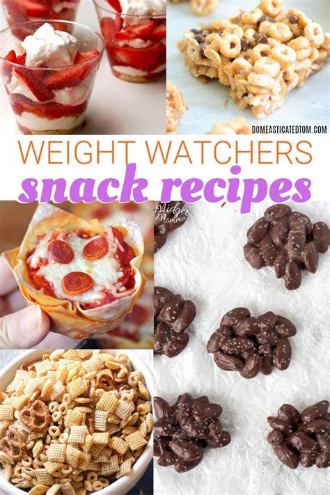 15 Tasty Weight Watchers Snack Recipes - Domesticated Tom