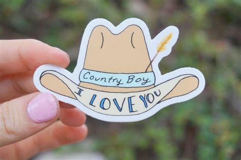 Country Boy I Love You - Laptop and Hydro Flask Sticker – Big Moods