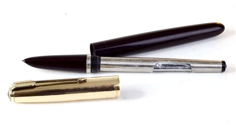 Buy Vintage parker 51 aerometric fountain pen 14K gold medium nib online