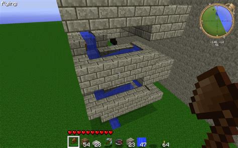 Automatic Water Elevator Minecraft Project