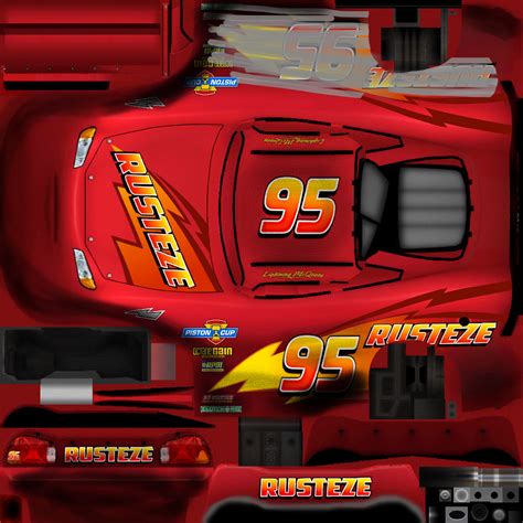 Lightning Mcqueen Crash Texture3 Cars 3 by Dashcrack on DeviantArt