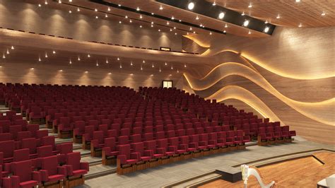 Organic Theatre Interior Design | CGTrader