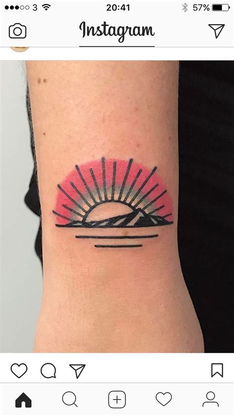 Pin by HVRSK on ⚫️ tattoos ⚫️ | Artsy tattoos, Sunset tattoos ...