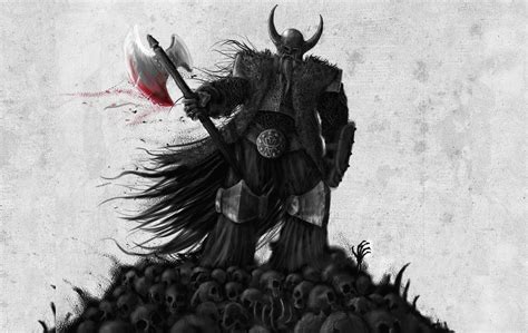 Viking Warrior Wallpaper - WallpaperSafari