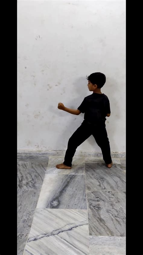 Karate Kids Mawashi Geri Kick Training 👊 #karatetraining #karate # ...