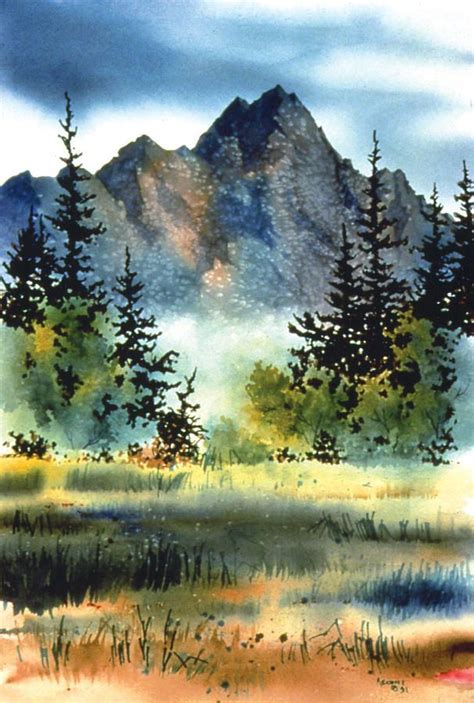 artideas.xyz is for sale | Watercolor landscape paintings, Landscape ...