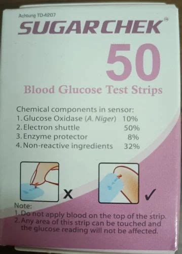 Sugarchek Test Strips at Rs 500 | Accu-Chek Sugar Test Strips in ...