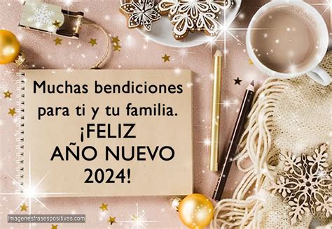 Frases bonitas de feliz año nuevo _ Muchas bendiciones para ti y tu ...